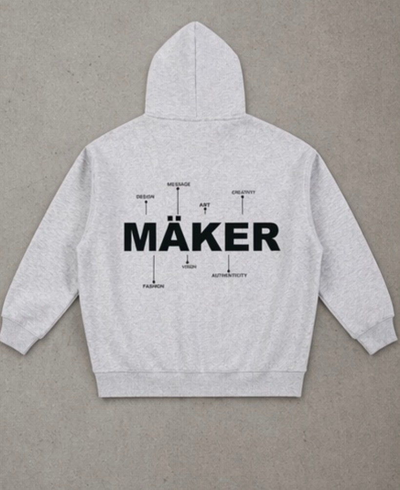 GRÏS ZIP UP HOODIE